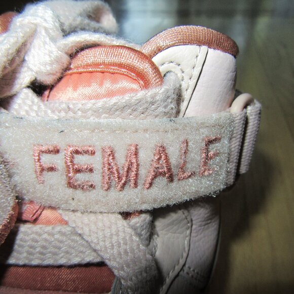 WOMEN'S NIKE AIR FORCE 1/AF1/AJ7311/SIZE 7/PINK/LACE UP! - Picture 9 of 10